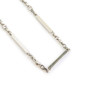 YVES SAINT LAURENT Silver Necklace